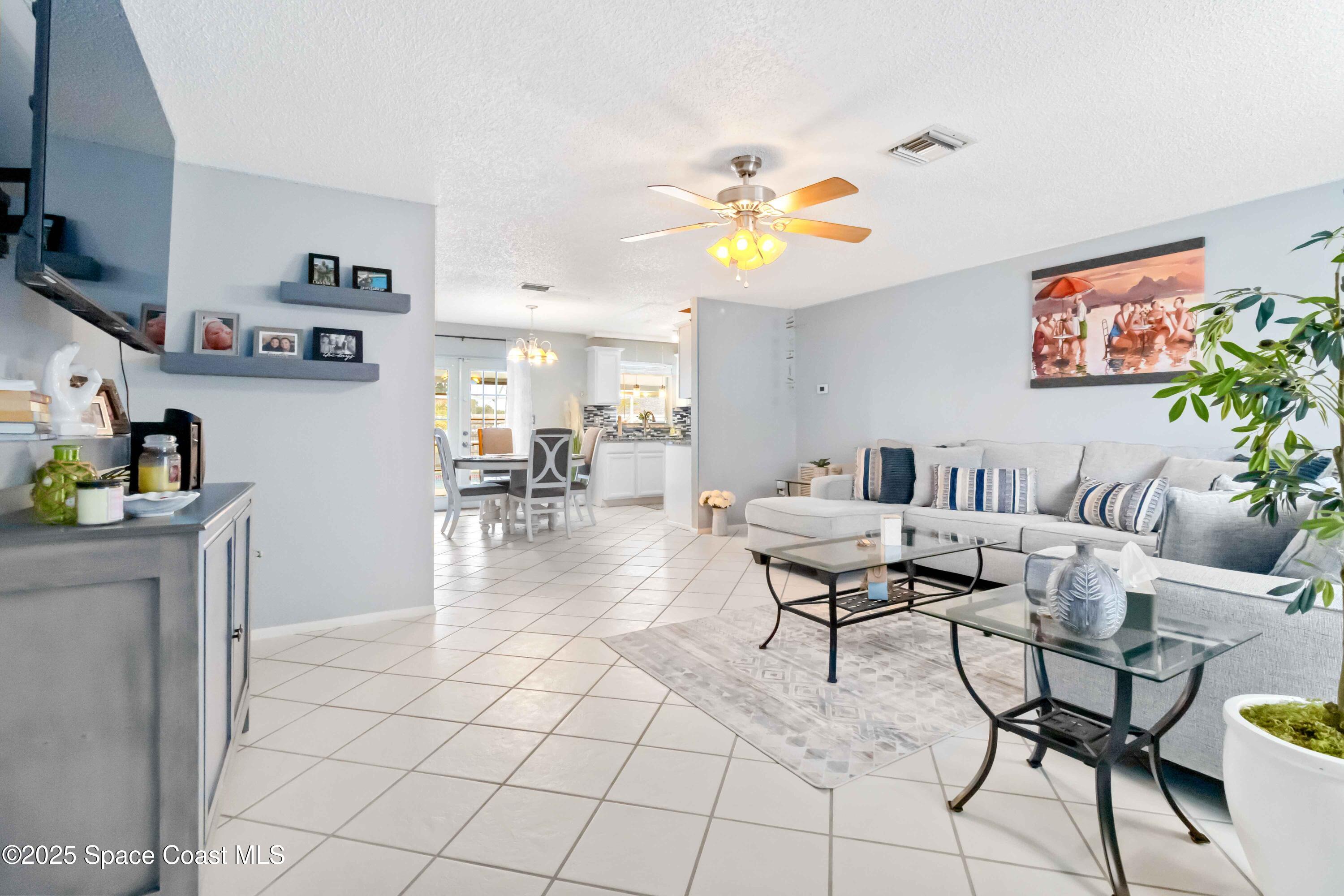 215 Capron Road Cocoa, FL 32927 - Photo 6 of 26 Tiled On The Diagonal Throughout!