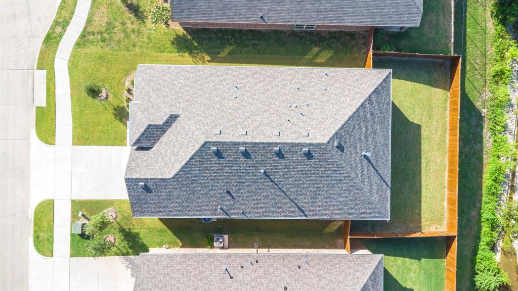 2510 Rockbrook Road Garland, TX 75041 - Photo 29 of 33 an aerial view of a house with a swimming pool