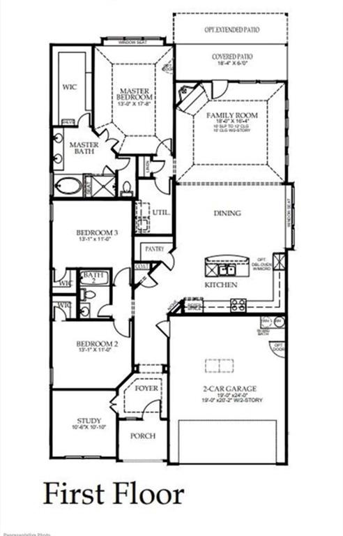 2510 Rockbrook Road Garland, TX 75041 - Photo 33 of 33 View of home floor plan