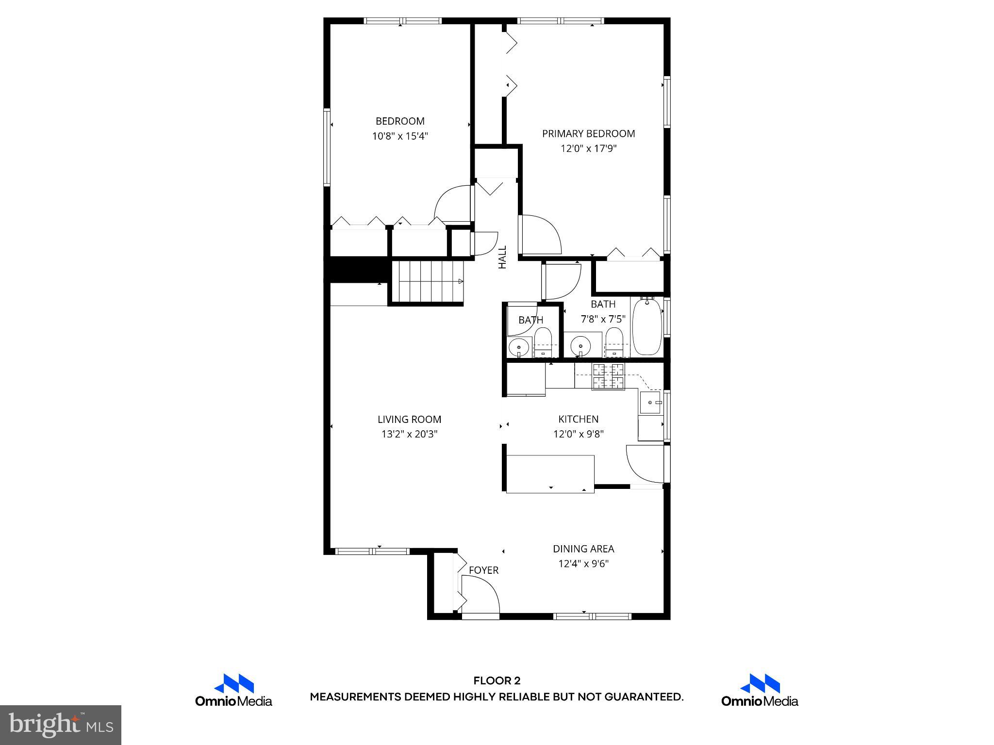 1306 Brixton Road Baltimore, MD 21239 - Photo 50 of 50 Spacious two-story floor plan layout.