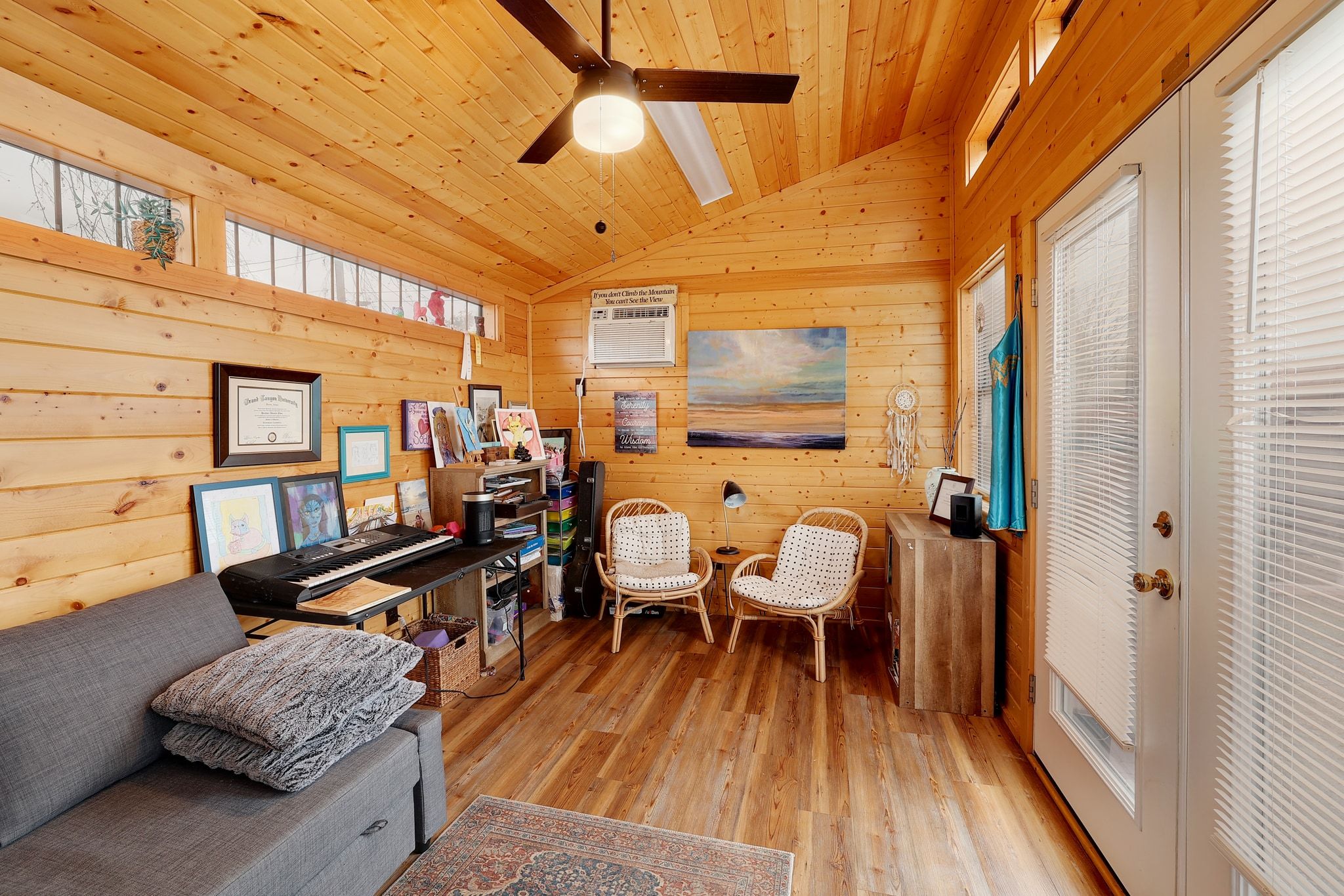 1730 Candee Street Georgetown, TX 78626 - Photo 26 of 26 a living room with furniture and a wooden floor
