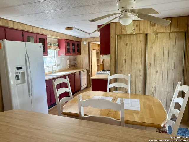 a bed room with a bed and a dresser