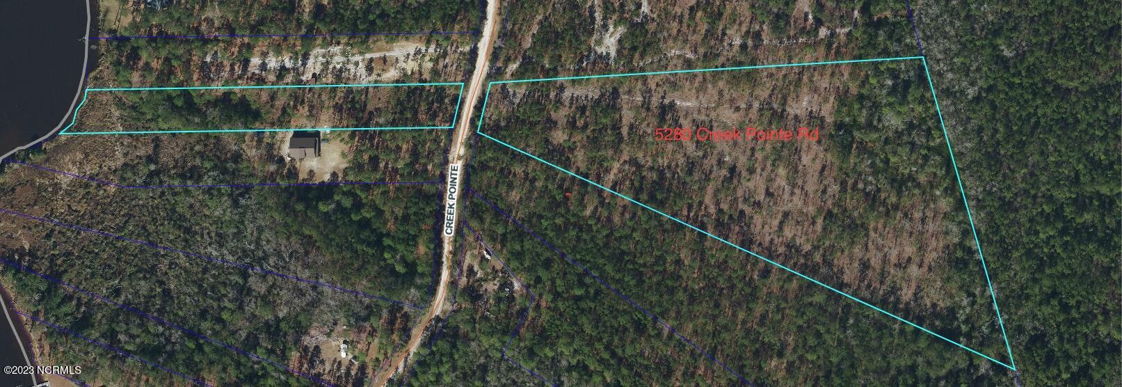 5280 Creek Pointe Road New Bern, NC 28560 - Photo 4 of 4 Lot lines