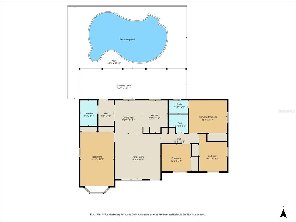 6940 Southeast 52nd Street Ocala, FL 34472 - Photo 45 of 45 a picture of a bathroom with a sink