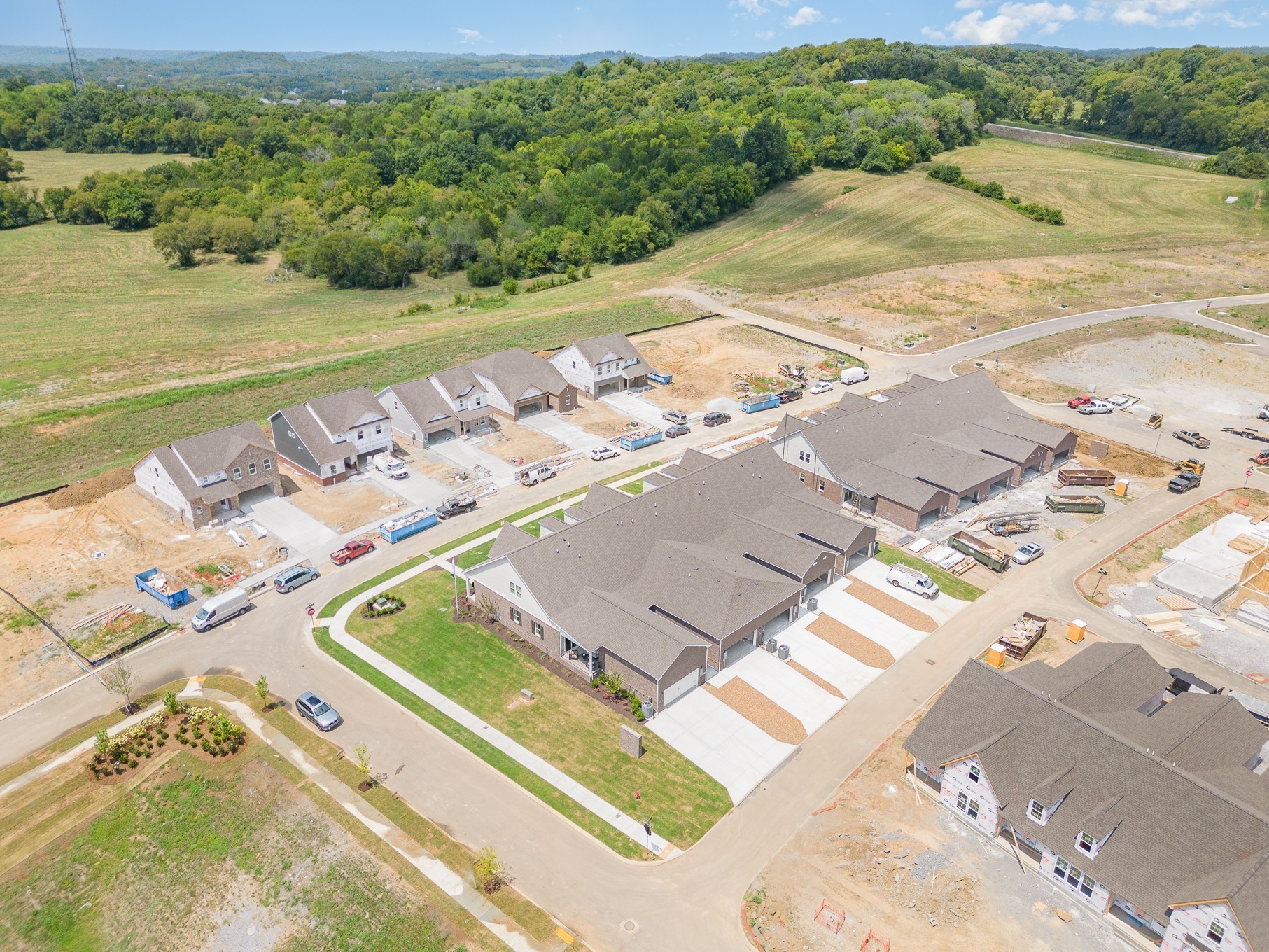 1079 Wrights Mill Road, Unit H8 Spring Hill, TN 37174 - Photo 43 of 64 a view of a swimming pool with a yard