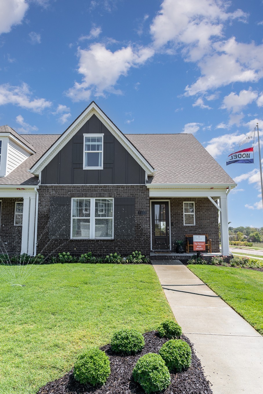 1079 Wrights Mill Road, Unit H8 Spring Hill, TN 37174 - Photo 51 of 64 a front view of house with yard and green space