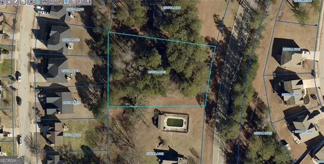 a view of a house along with street