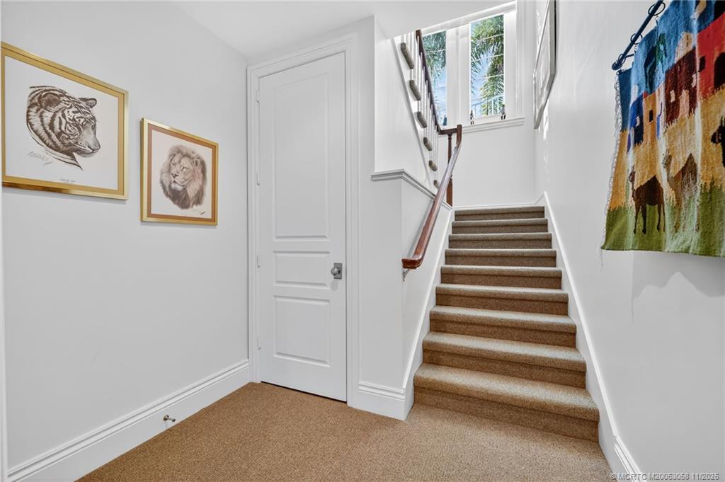 70 North Sewalls Point Road Stuart, FL 34996 - Photo 57 of 72 a view of an entryway with stairs
