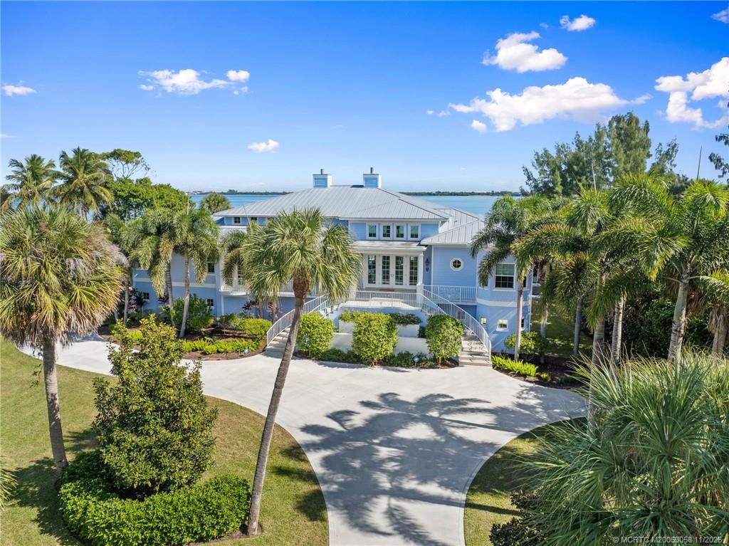 70 North Sewalls Point Road Stuart, FL 34996 - Photo 6 of 72 Aerial Front Exterior