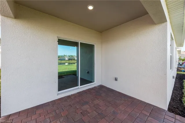 a view of an empty room with window