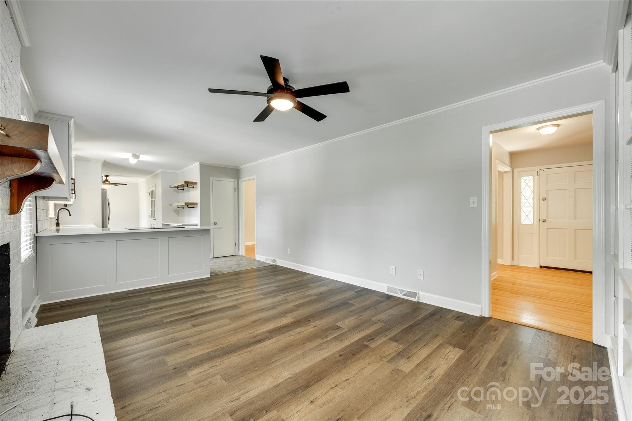 2001 Lakeview Drive Pineville, NC 28134 - Photo 8 of 35 a view of empty room with wooden floor and window