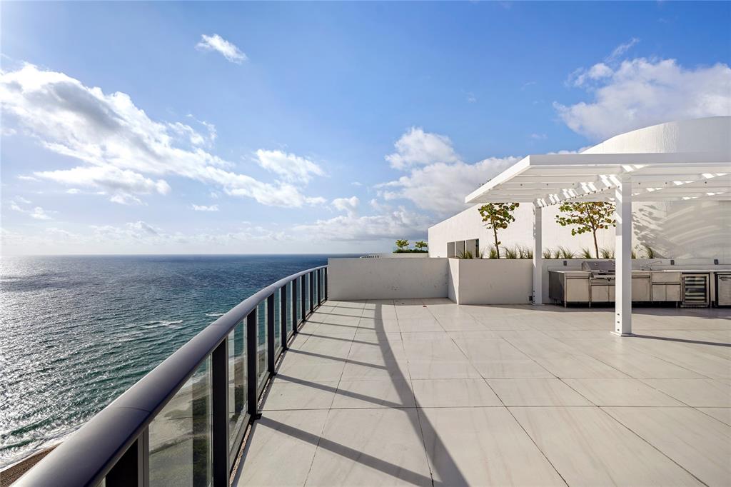 1116 North Ocean Boulevard, Unit UPH03 Pompano Beach, FL 33062 - Photo 6 of 84 a view of terrace with seating space