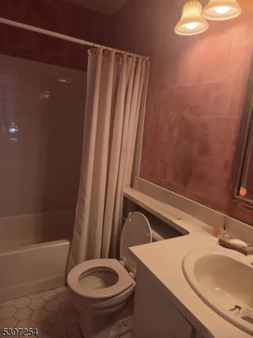 a bathroom with a sink a toilet and a shower
