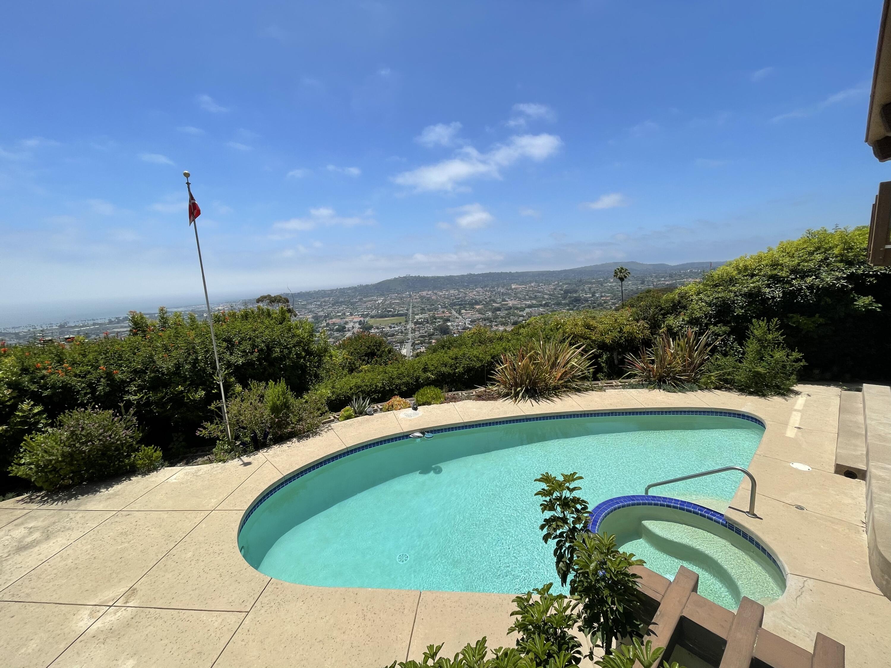 260 Loma Media Road Santa Barbara, CA 93103 - Photo 14 of 23 an aerial view of a house having outdoor space