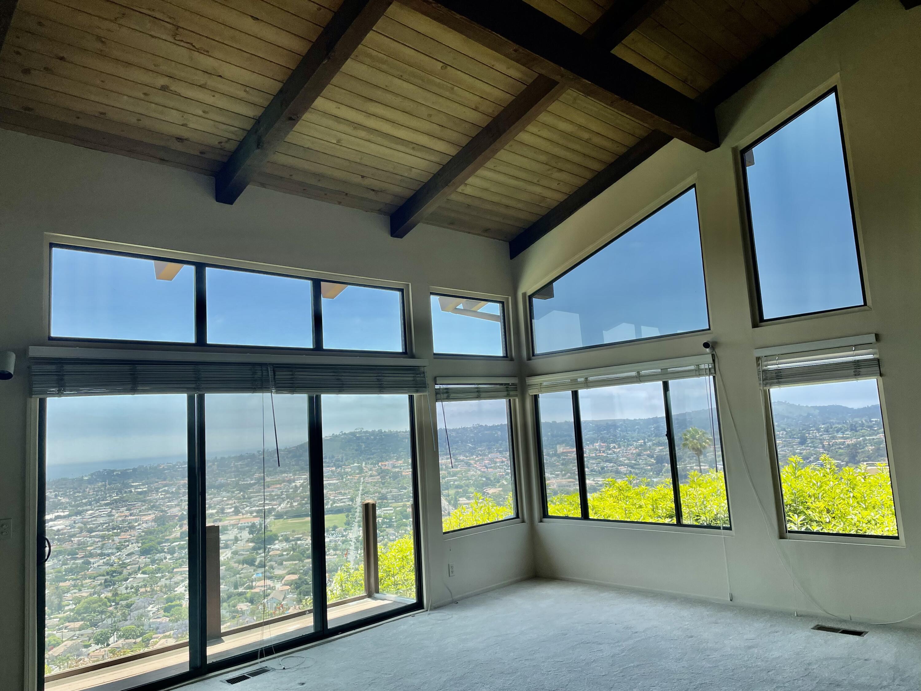 260 Loma Media Road Santa Barbara, CA 93103 - Photo 3 of 23 a view of an empty room with a window