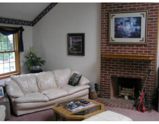 16 Michigan Road Tyngsborough, MA 01879 - Photo 3 of 8 a living room with furniture and a fireplace