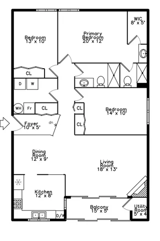 $210,000 | 107 65th Lake Drive, Unit 202, Westmont, IL 60559