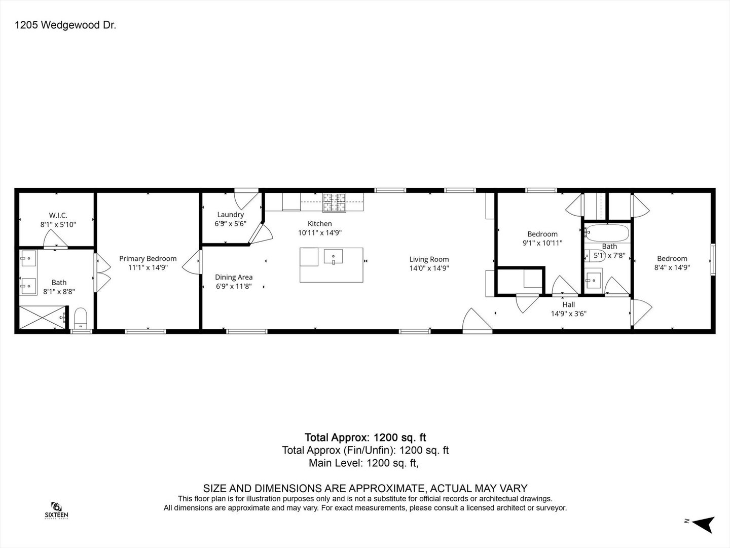 1205 Wedgewood Drive Rantoul, IL 61866 - Photo 31 of 31 a picture of a black and white photo