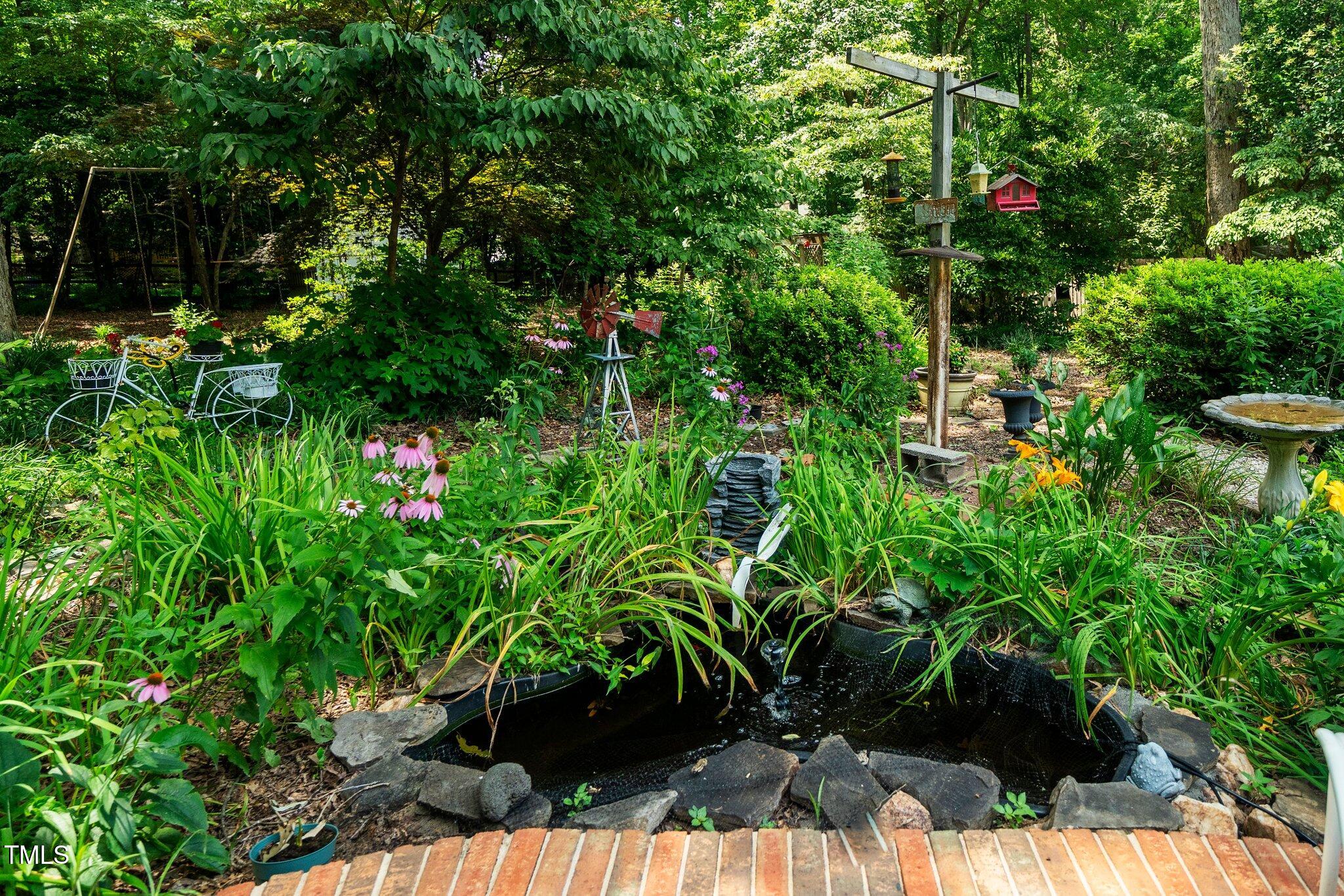 1312 Hampton Valley Road, Unit 10 Cary, NC 27511 - Photo 26 of 35 Koi Pond