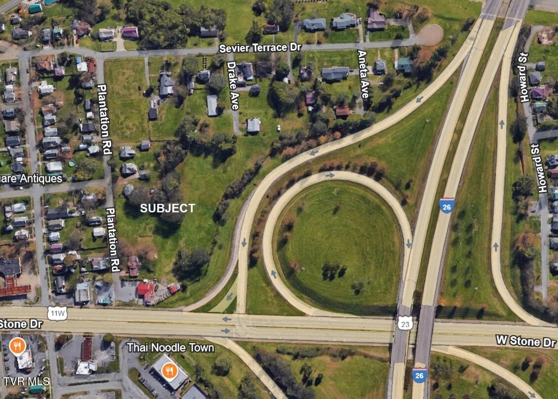 724 Plantation Road Kingsport, TN 37660 - Photo 4 of 11 AerialVw4