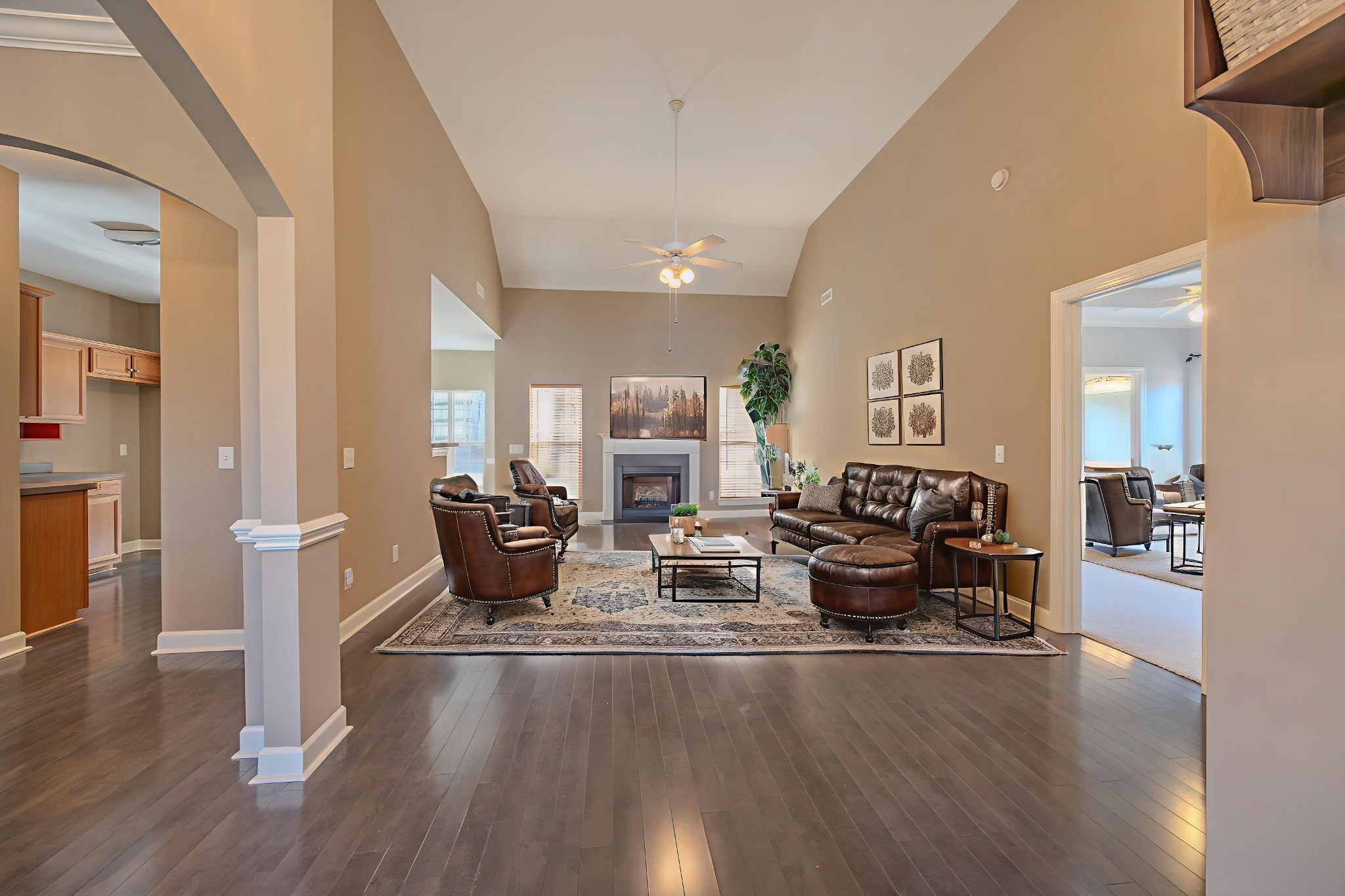 3545 Rock Springs Road Smyrna, TN 37167 - Photo 4 of 23 a living room with furniture large window and wooden floor