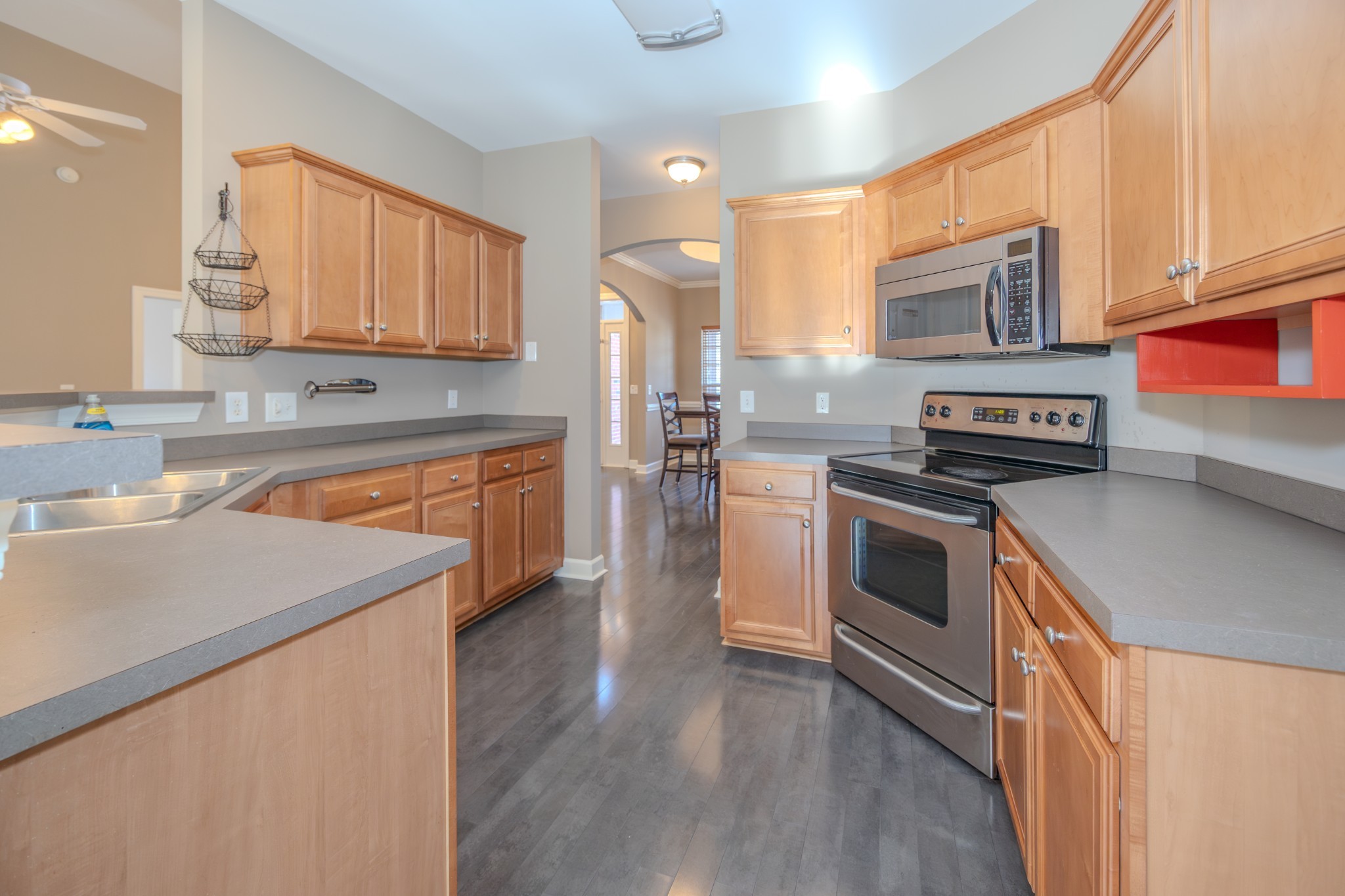 3545 Rock Springs Road Smyrna, TN 37167 - Photo 8 of 23 a kitchen with stainless steel appliances granite countertop a stove a sink and a refrigerator