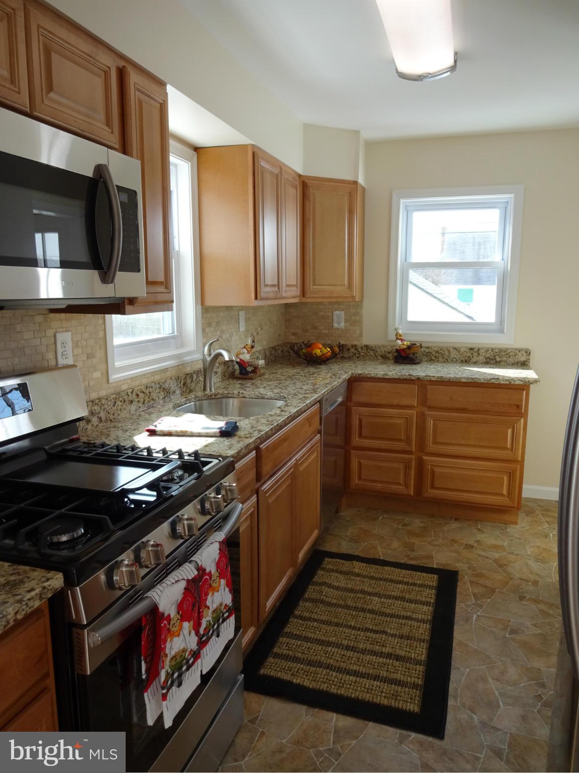 1614 Leslie Road Baltimore, MD 21222 - Photo 5 of 22 New Kitchen w/ 5 Burner Gas Stove