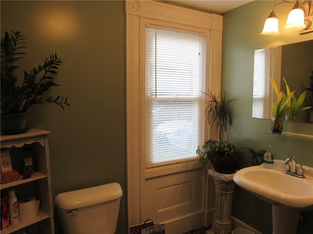 357 Kendall Corner Road Belfast, ME 04915 - Photo 16 of 35 Half bathroom with window.