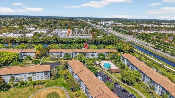 a view of city and ocean