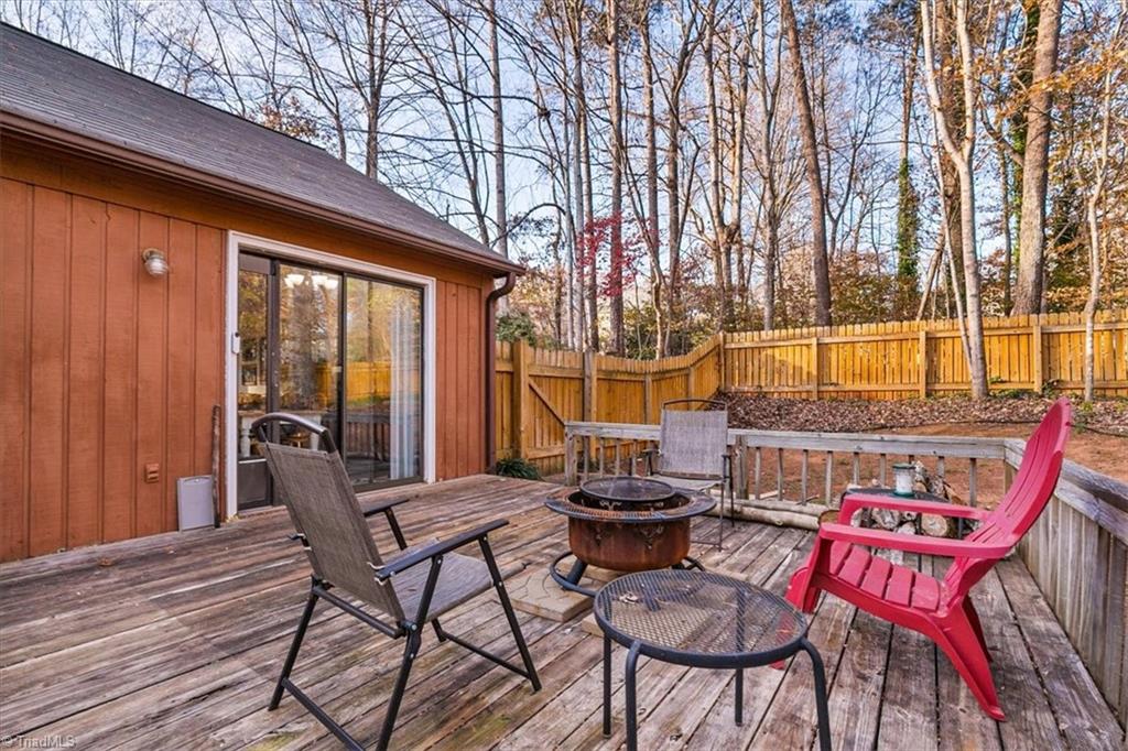 5506 Salem View Road Pfafftown, NC 27040 - Photo 34 of 43 Back deck