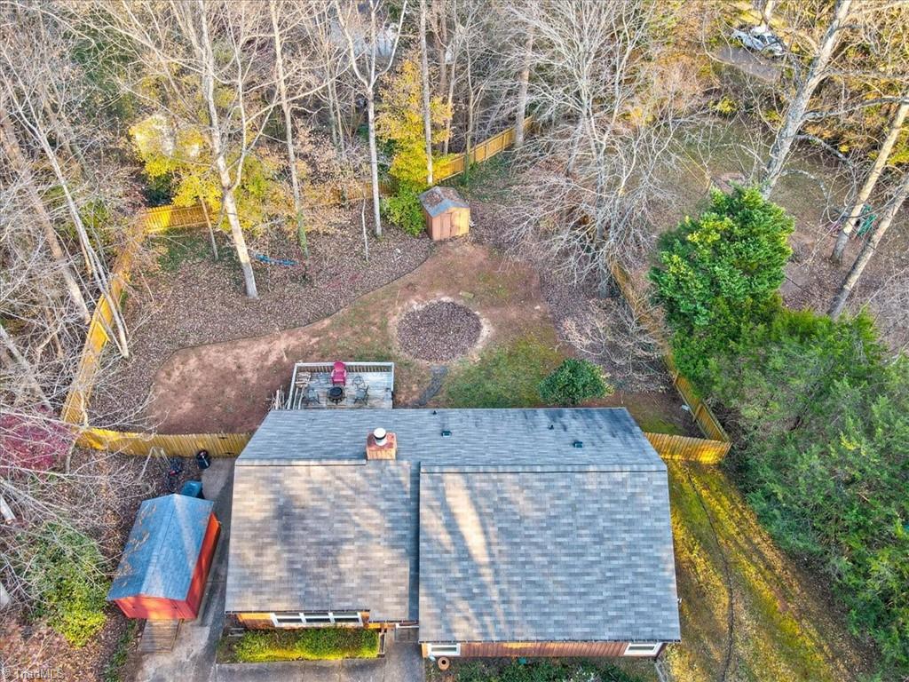 5506 Salem View Road Pfafftown, NC 27040 - Photo 40 of 43 Fenced in back yard