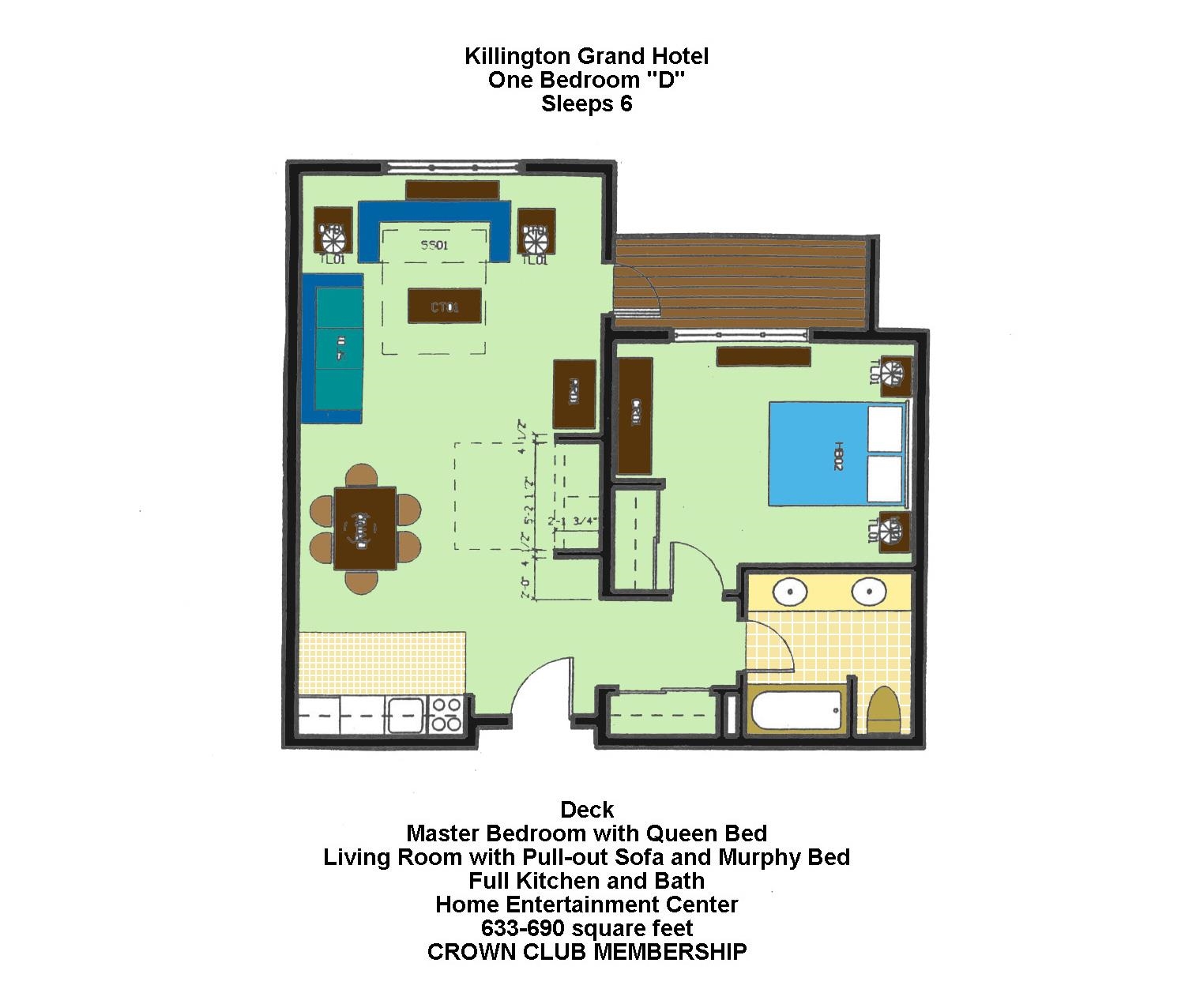 228 East Mountain Road, Unit D GRAND HOTEL 223 I (MORAN) Killington, VT 05751 - Photo 21 of 45