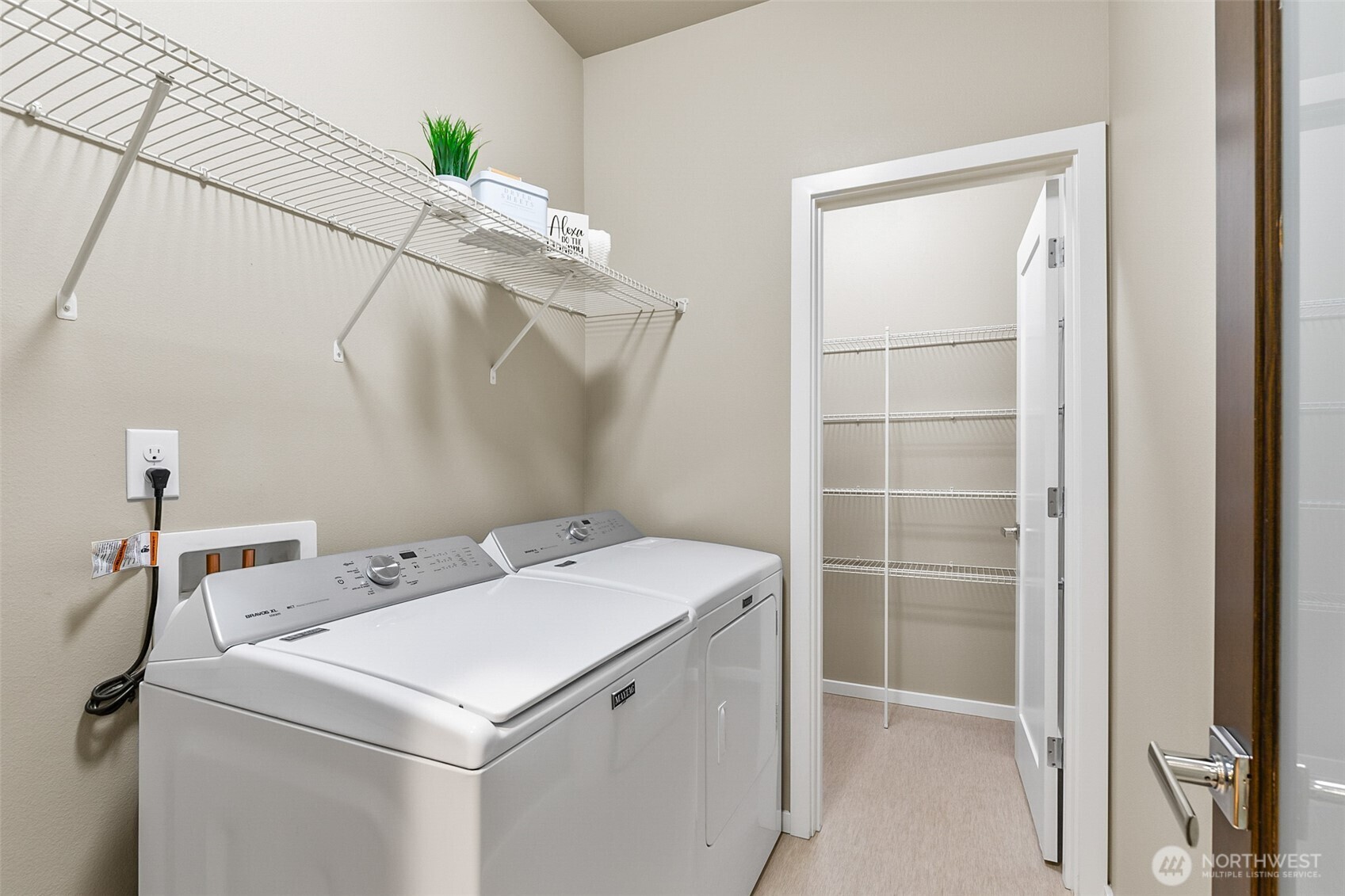 4009 168th Place Southeast Bothell, WA 98012 - Photo 19 of 38 a utility room with dryer and washer