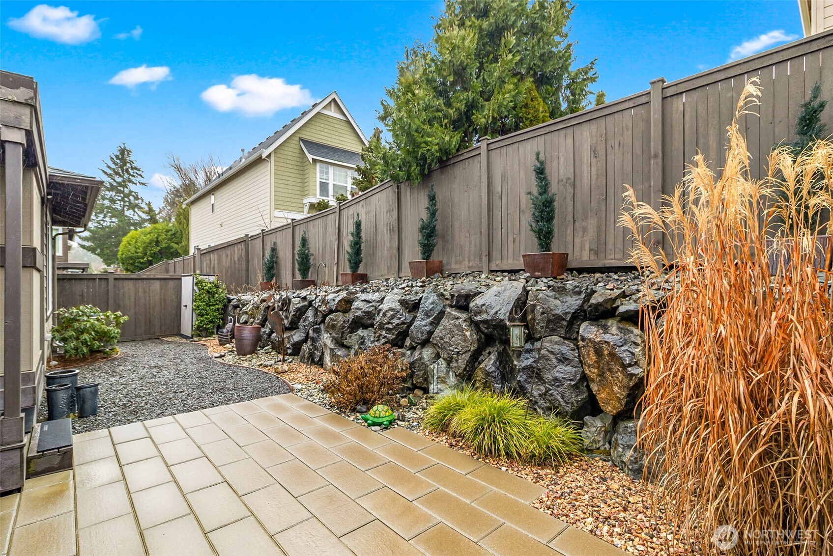 4009 168th Place Southeast Bothell, WA 98012 - Photo 37 of 38 a view of a back yard of the house