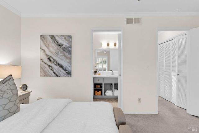 a bathroom with a shower and a shower curtain