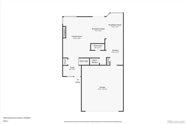 a picture of a room with a floor plan
