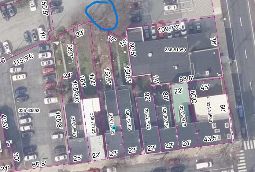 145 East Chestnut Street Lancaster, PA 17602 - Photo 45 of 45 OFF-STREET PARKING DIRECTLY BEHIND BUILDING.