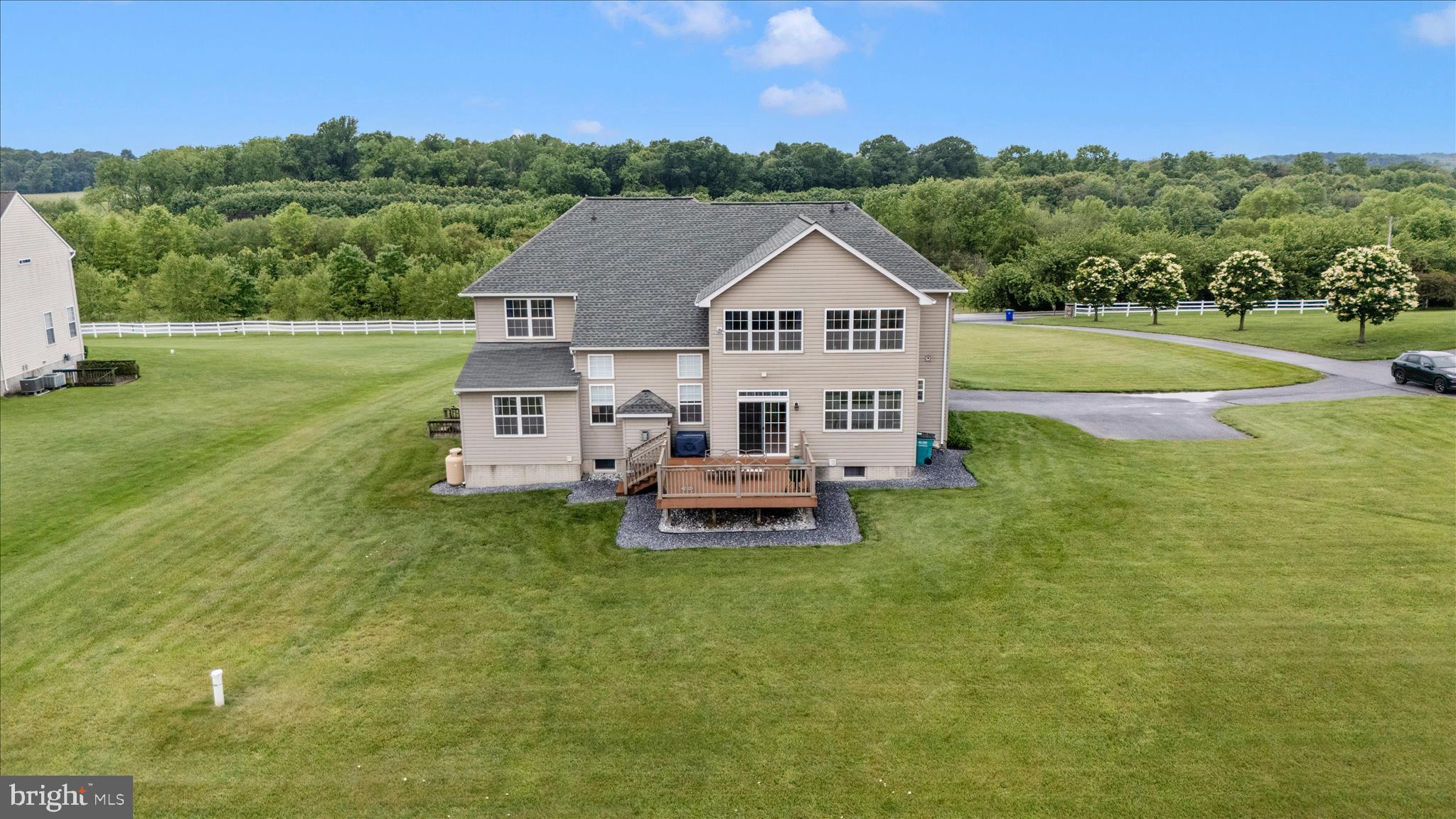 9855 McKinstry Mill Road New Windsor, MD 21776 - Photo 65 of 76 a house view with a garden space