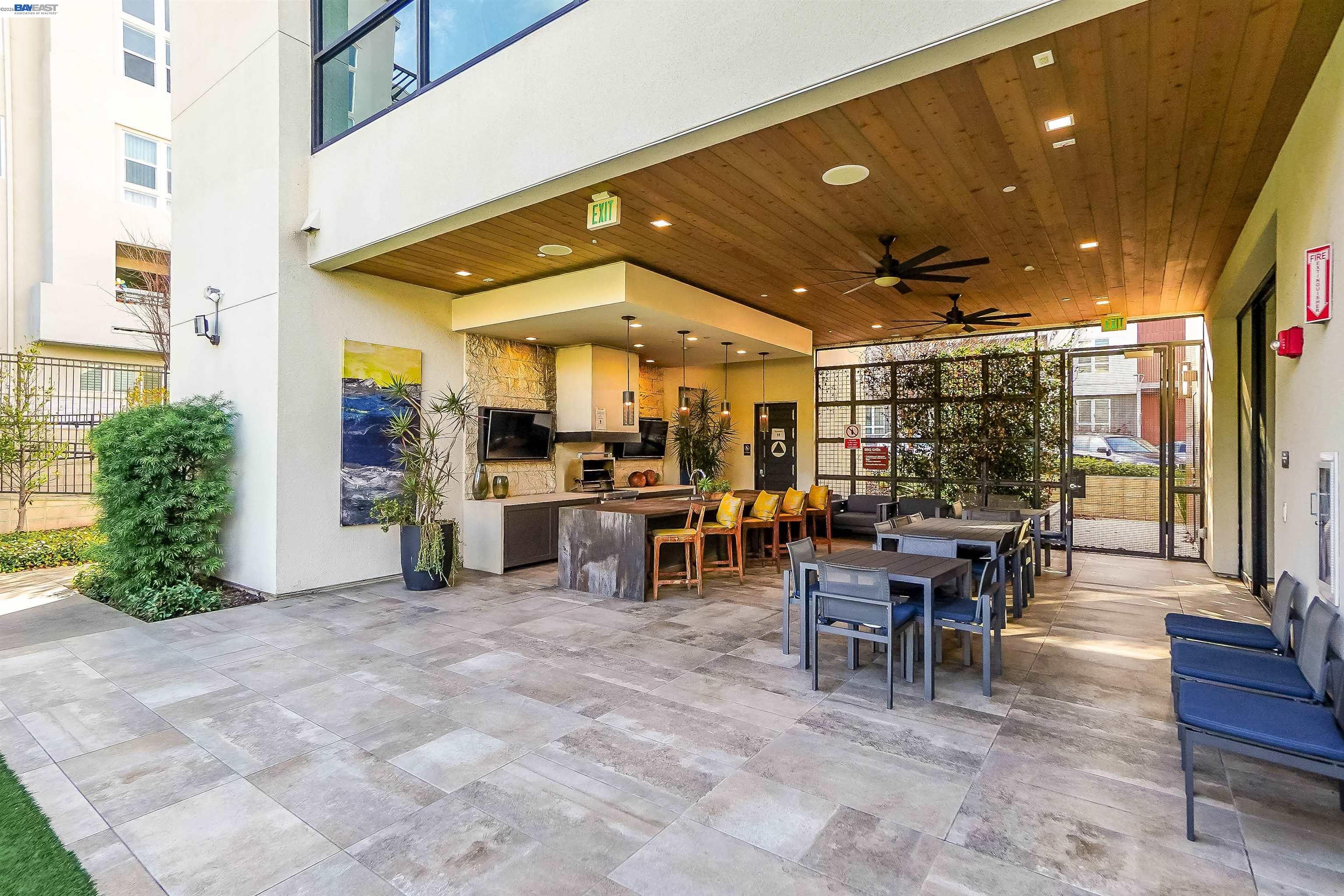 2250 Kilowatt Way, Unit 402 Fremont, CA 94539 - Photo 30 of 51 a view of a big dining room with furniture window and outside view
