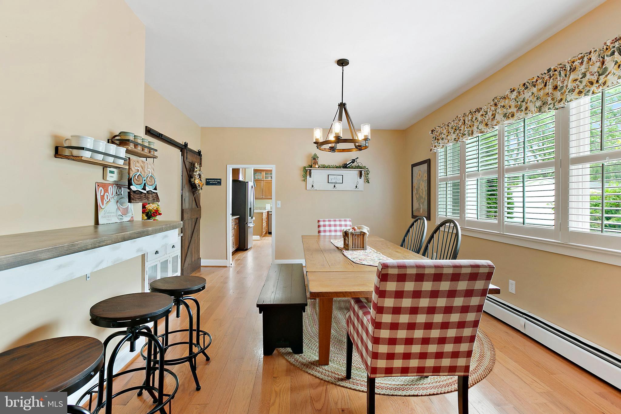 7237 Gunpowder Road Middle River, MD 21220 - Photo 9 of 35 Wonderful dining room with serving/coffee bar
