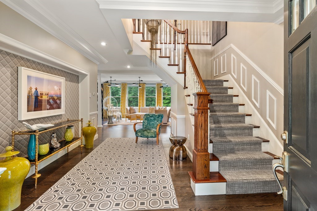 25 Westcliff Road Weston, MA 02493 - Photo 3 of 19 a view of an entryway with wooden floor