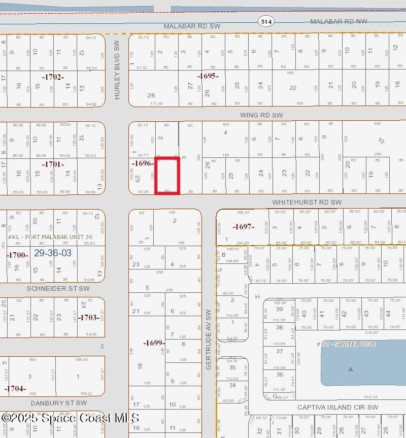 Tbd Whitehurst Road Southwest Palm Bay, FL 32908 - Photo 2 of 2 IMAGE 2 TBD WHITEHURST