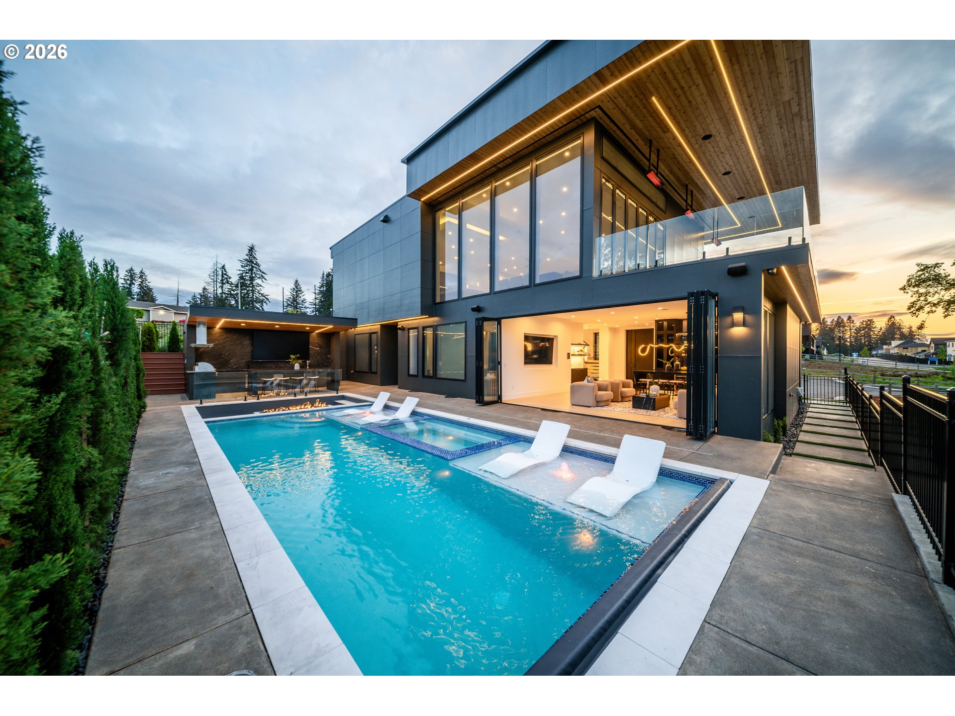 4541 Northwest 71st Avenue Camas, WA 98607 - Photo 44 of 48 a view of swimming pool with a lounge chairs
