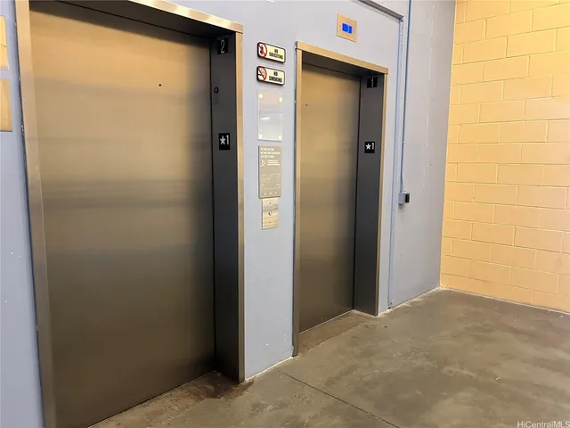 a view of a small space