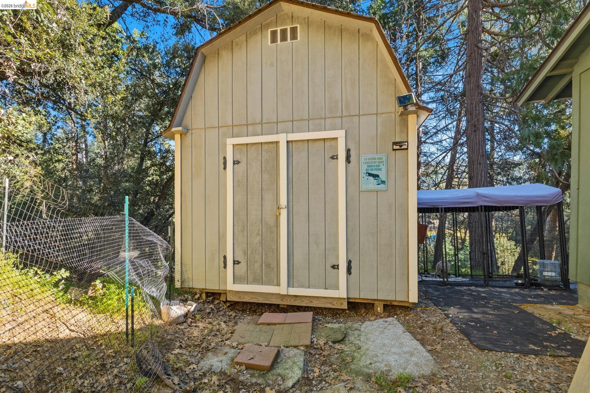21999 Fallview Drive Sonora, CA 95370 - Photo 32 of 36 View of shed