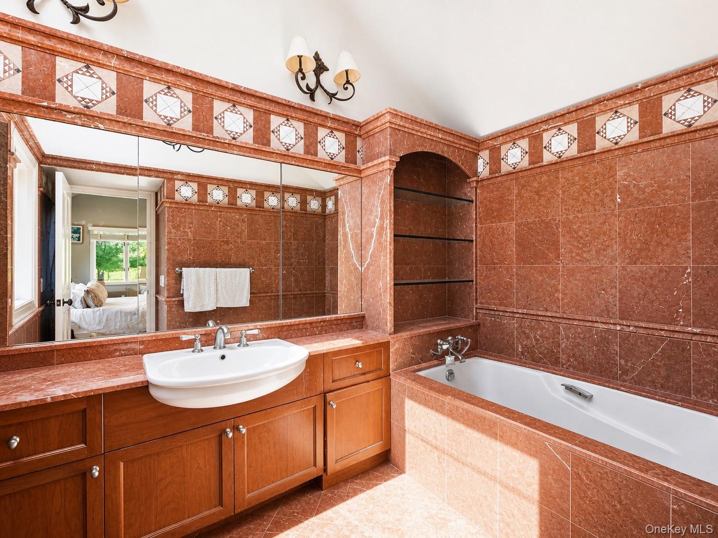 2 Aspen Place Great Neck, NY 11021 - Photo 30 of 48 Marble Bathroom
