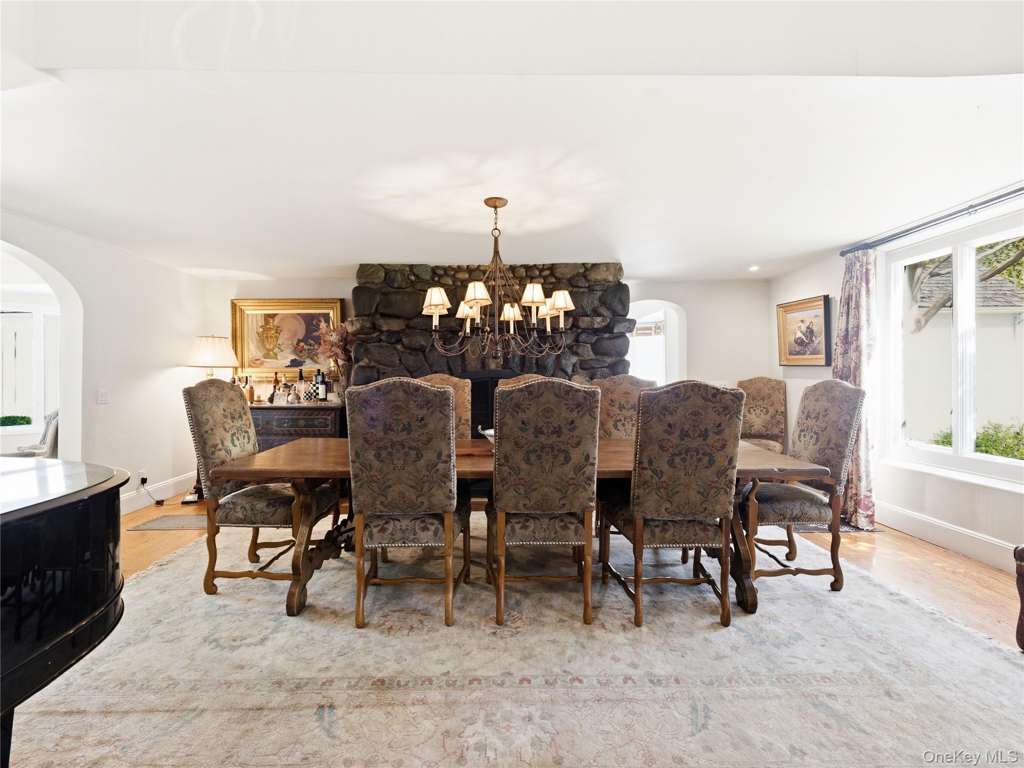 2 Aspen Place Great Neck, NY 11021 - Photo 10 of 48 Formal Dining Room with Fireplace