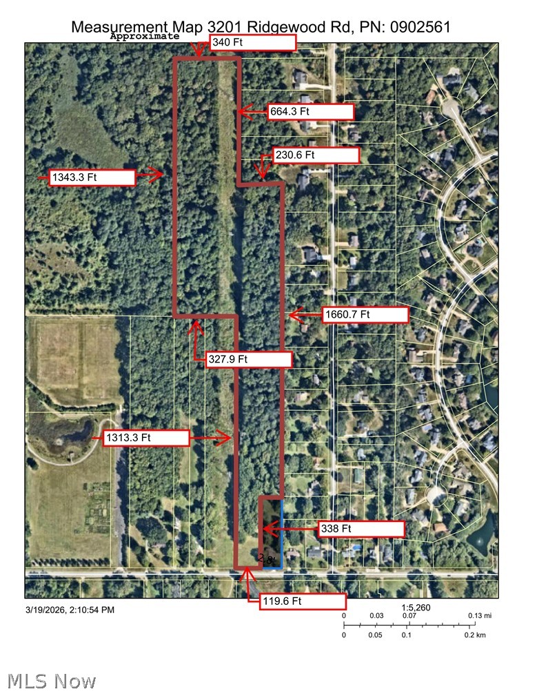V/l 20-ac Ridgewood Road Akron, OH 44333 - Photo 11 of 16 Measurement Map