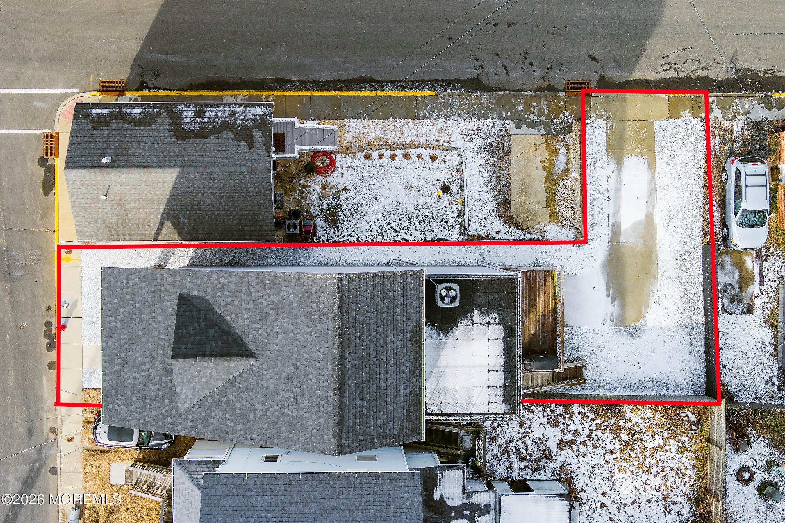 28 2nd Street Highlands, NJ 07732 - Photo 42 of 56 45-Overhead 1 with Outline