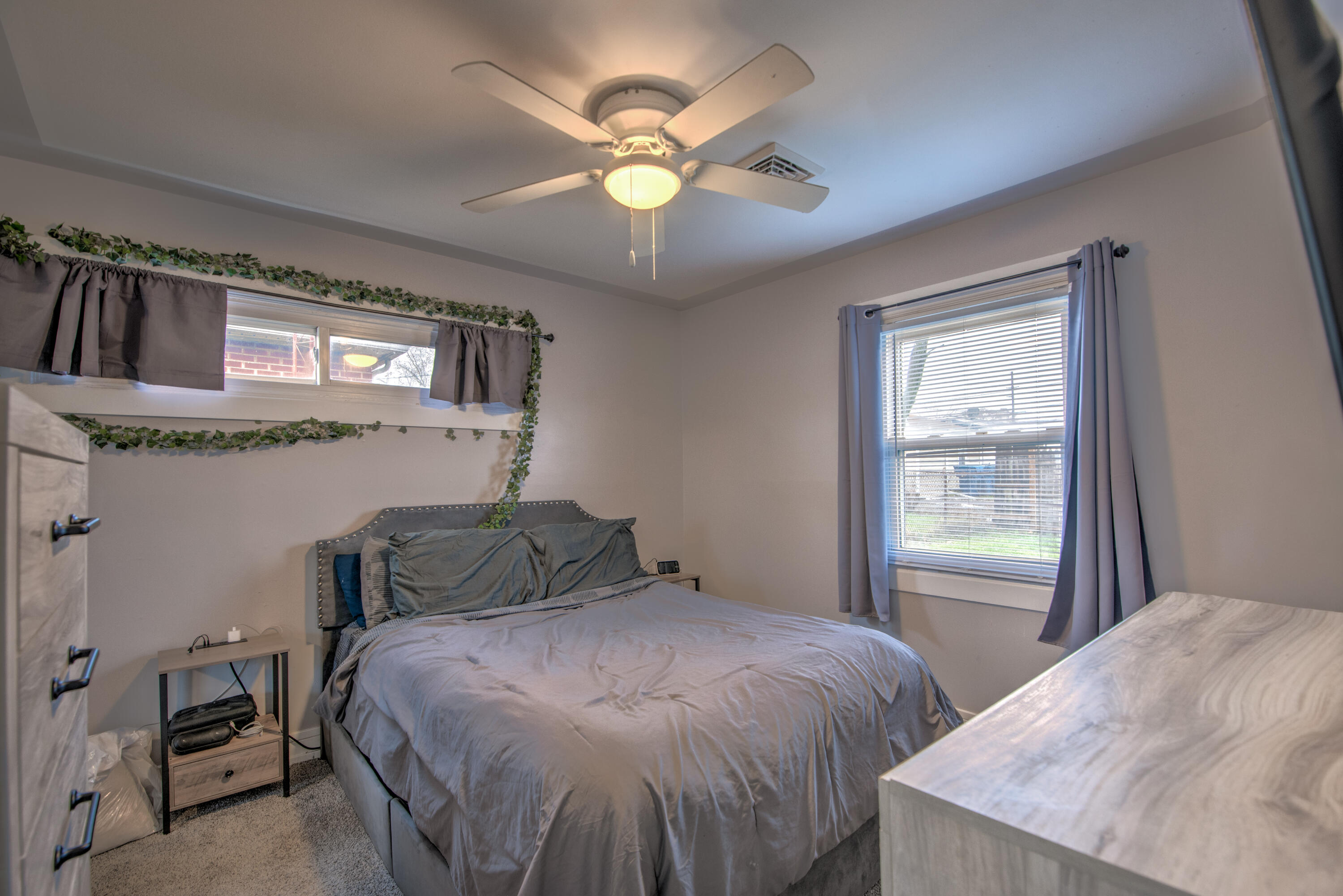 2080 Wright Street Gary, IN 46404 - Photo 12 of 20 a bedroom with a bed and window